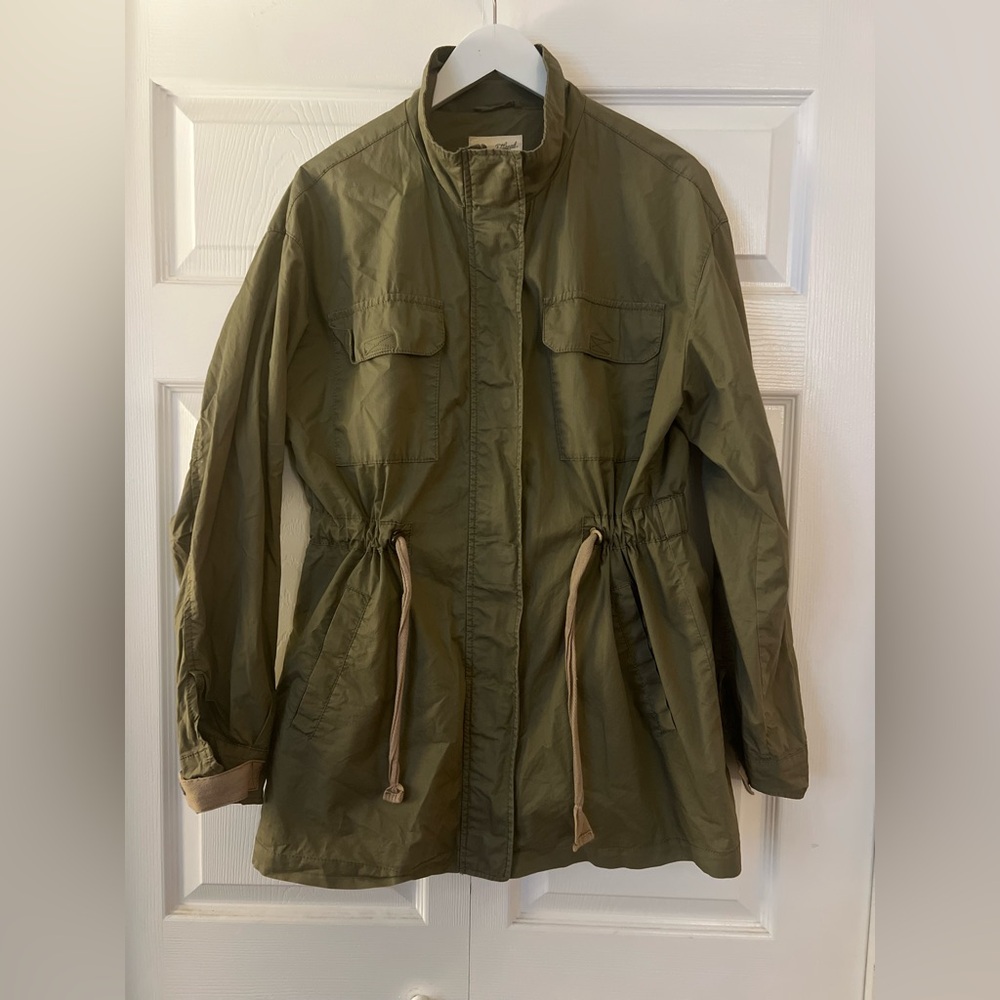 Universal Thread Utility Jacket in Olive